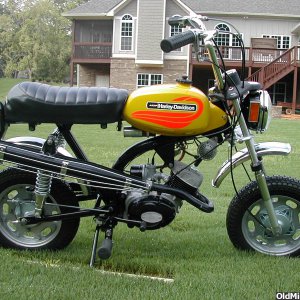 1972 Aermacchi Harley Shortster 65cc fully restored