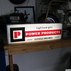 Power Products Sign