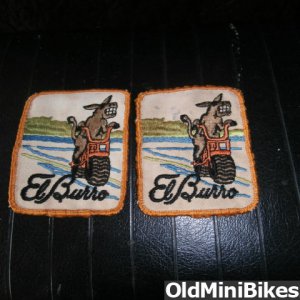 El Burro patches