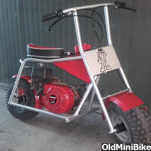 painted minibike
