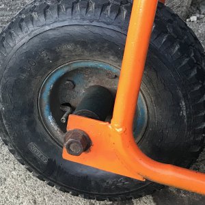 orange mini tire