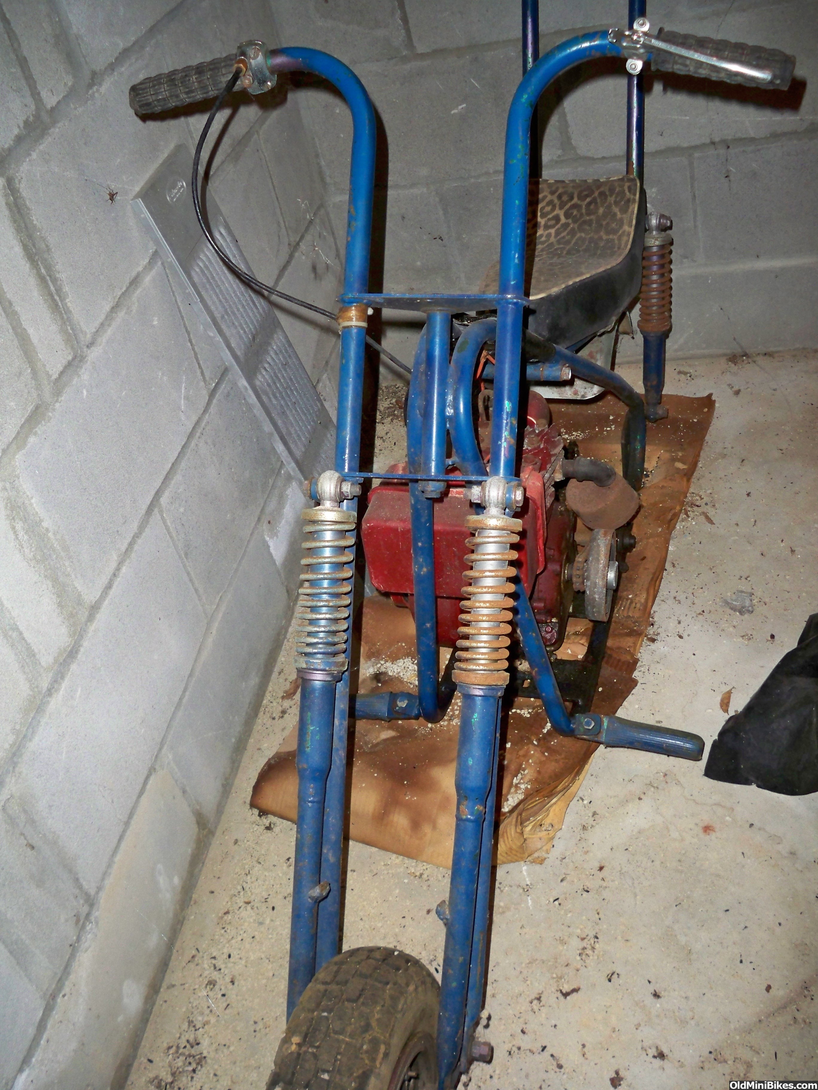Mini bike springer sales forks