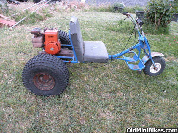 custom mini bike trike