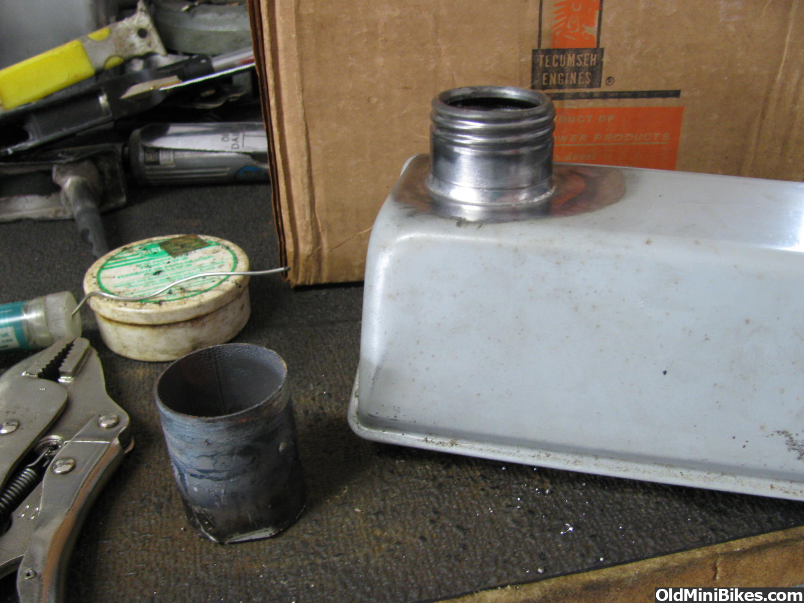 soldering/desoldering on fuel tanks?