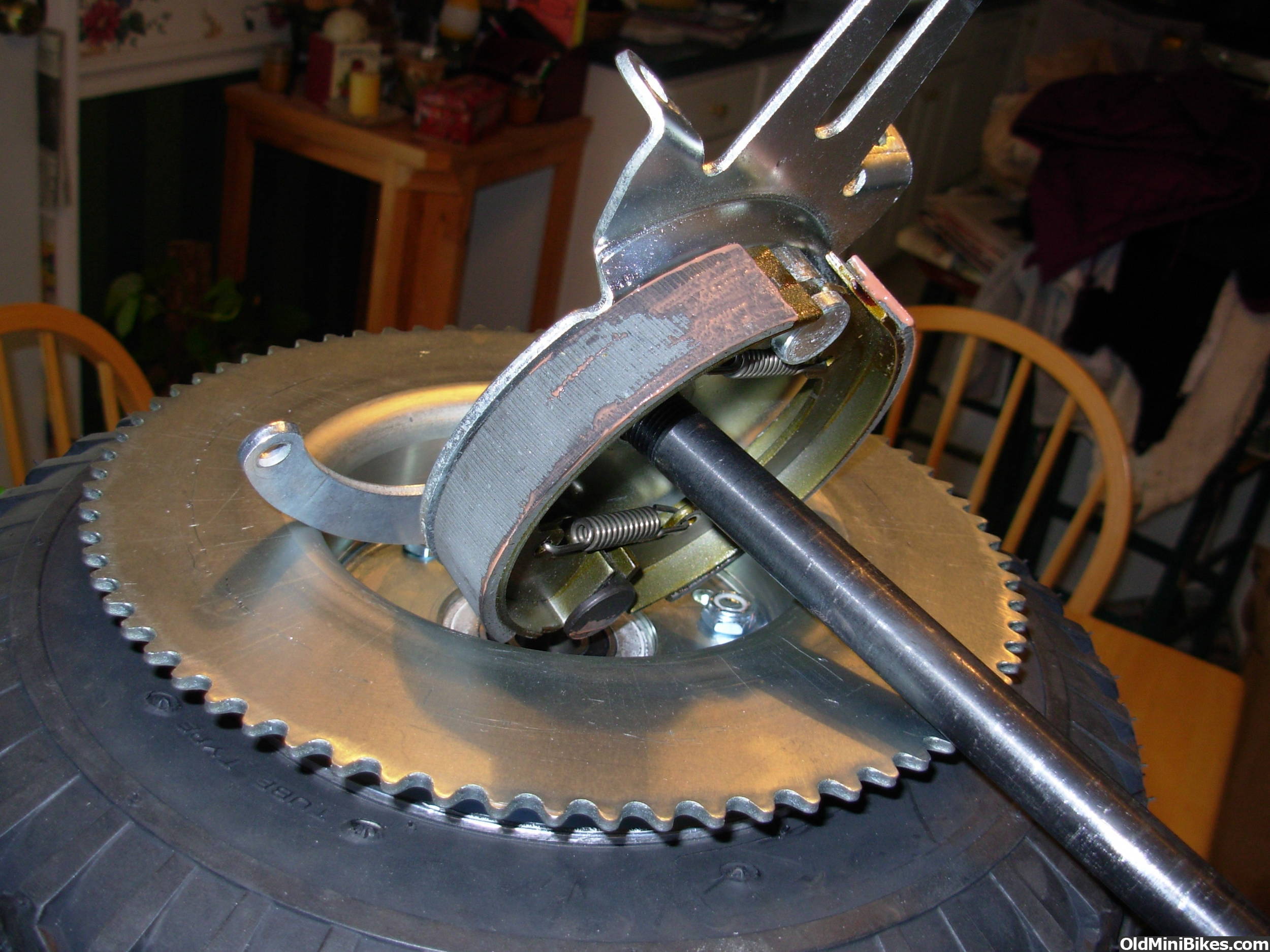 Azusa drum brake rubbing