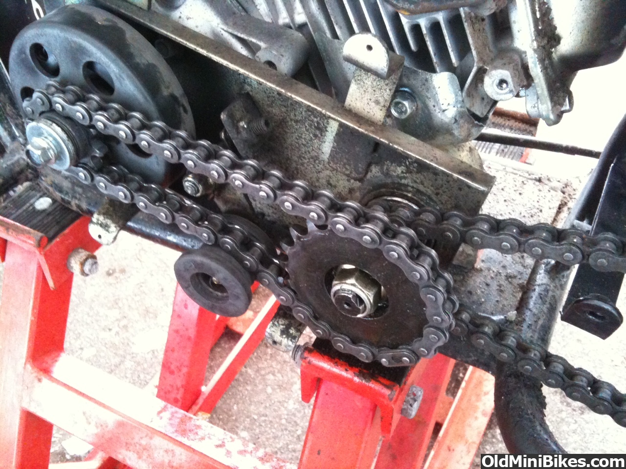 Baja 165 jackshaft problem... need advice Page 3