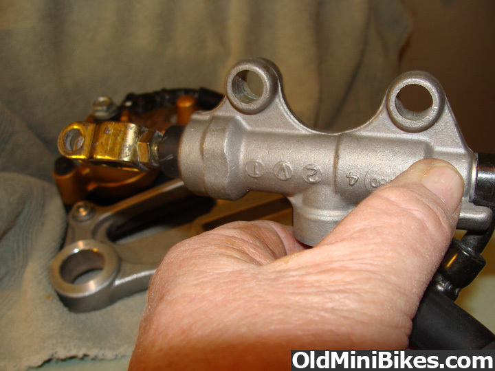 Brake caliper and Master Cylinder