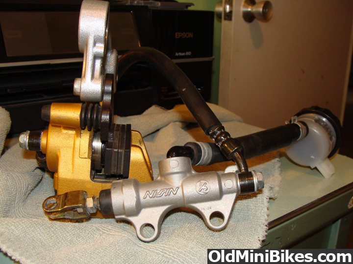 Brake caliper and Master Cylinder