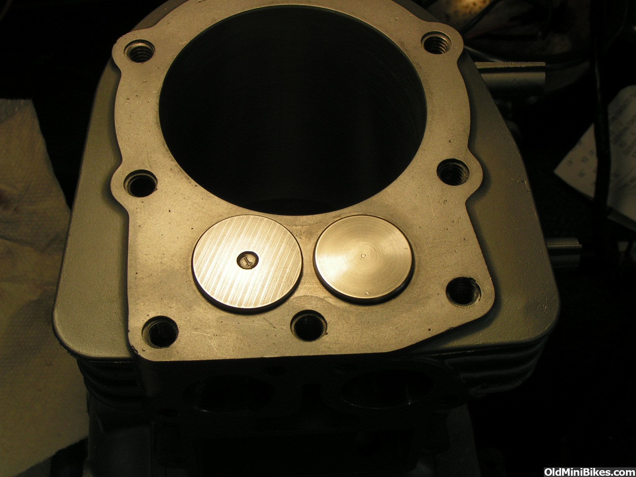 HS50 tecumseh change exhaust valve size?