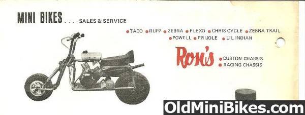 chris cycle mini bike