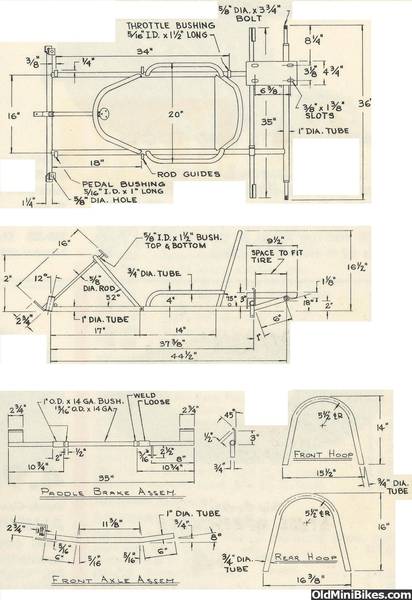 Images Of Go Kart Frame Dimensions Www Industrious Info
