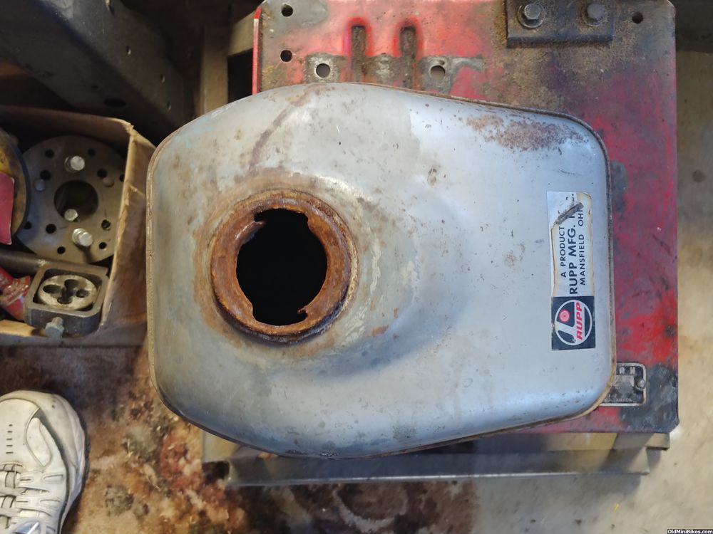 Varnish in gas tank. Help needed