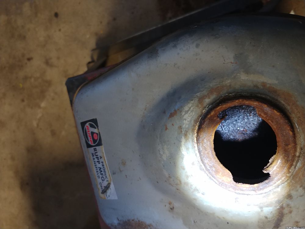 Varnish in gas tank. Help needed