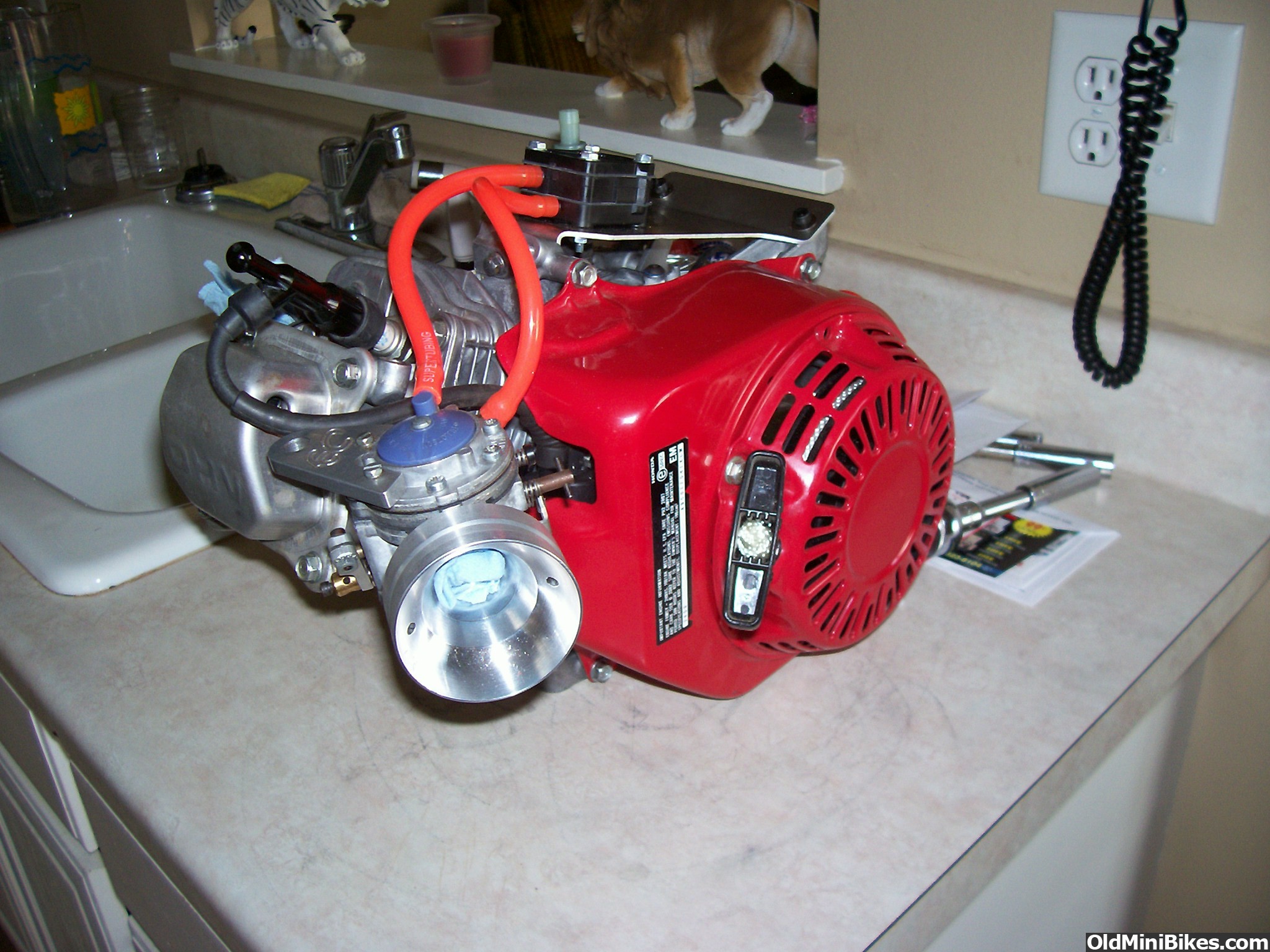 Modified honda gx 200 #7