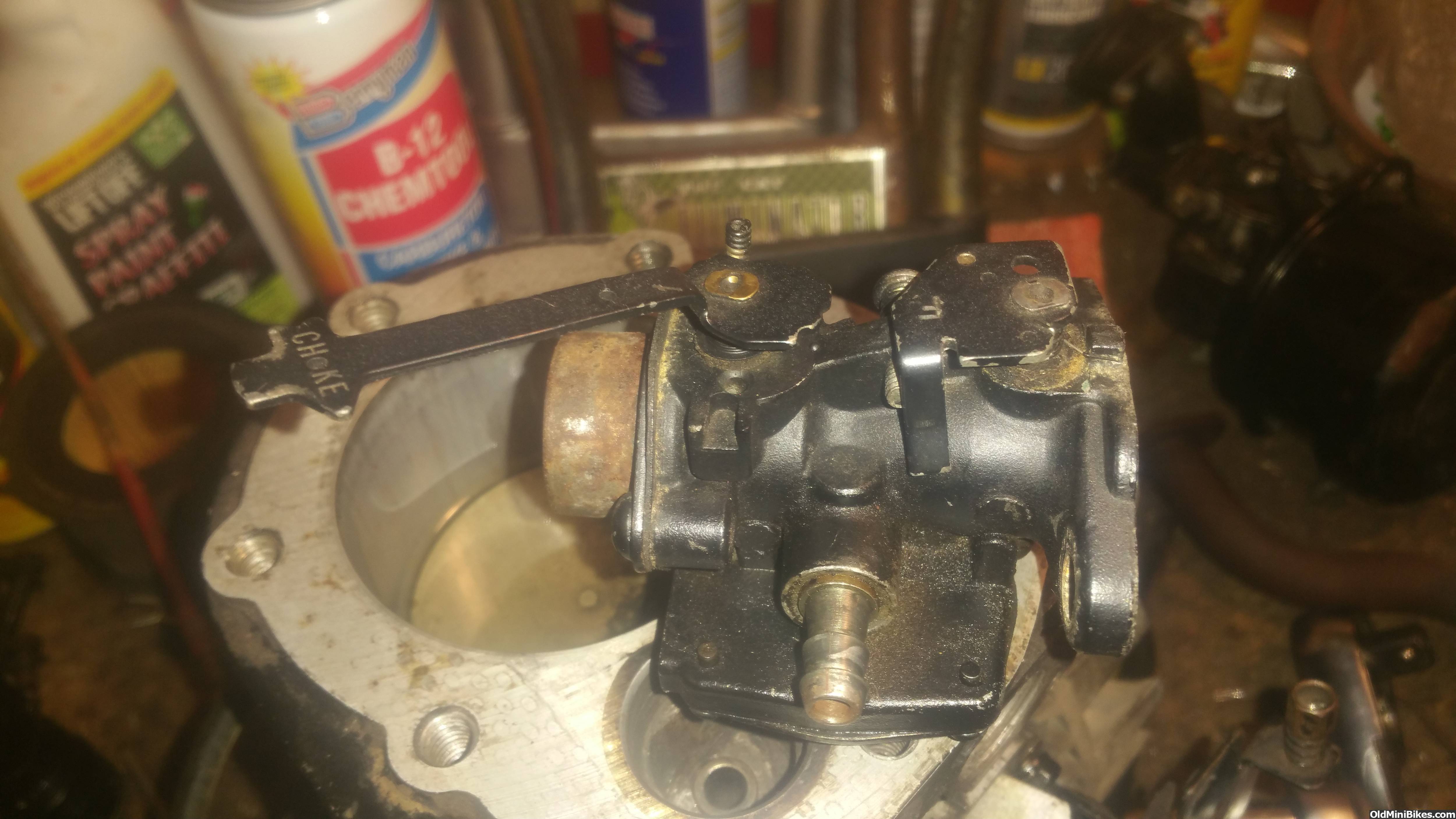 Tecumseh/Lauson diaphragm carb