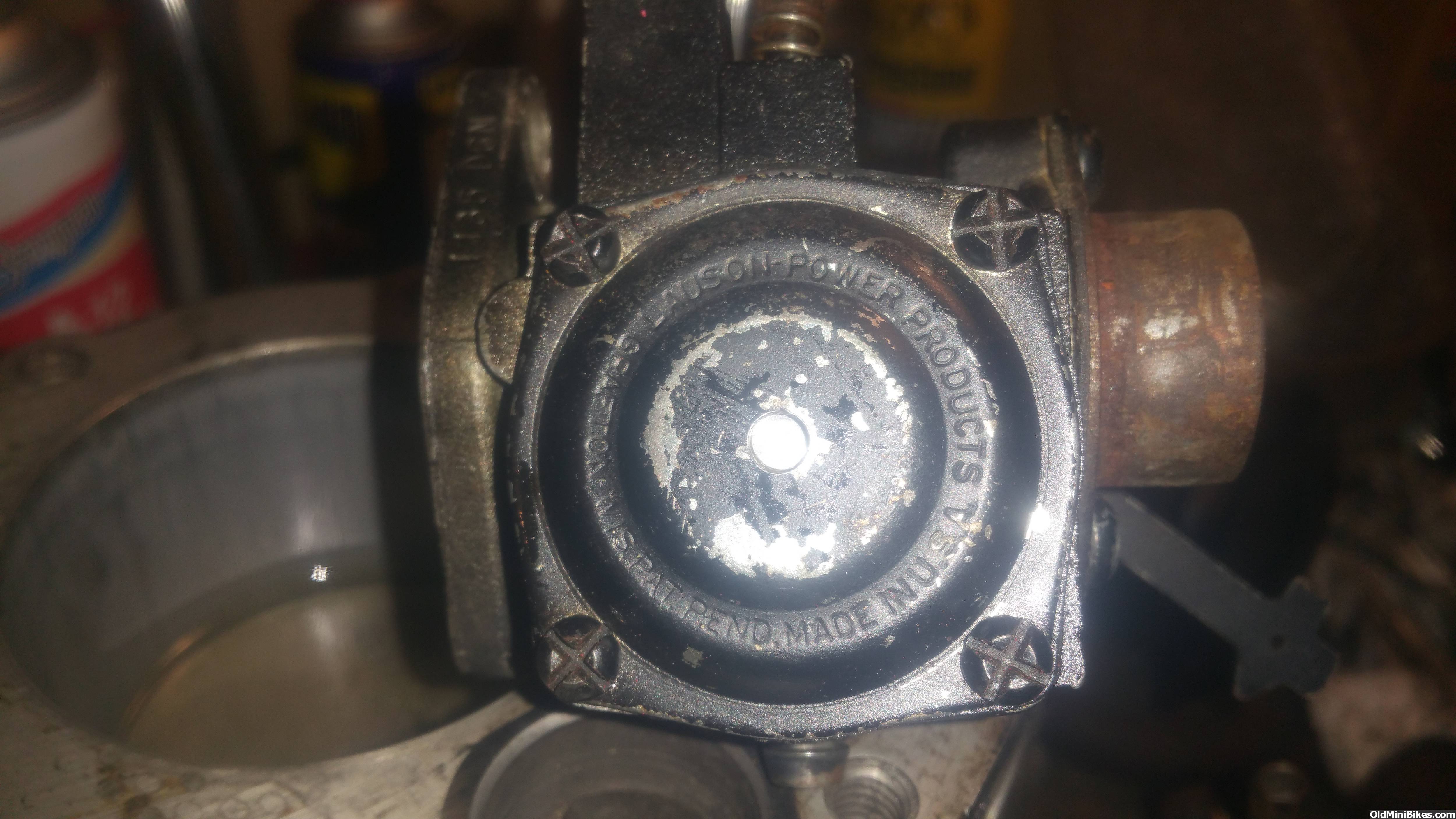 Tecumseh/Lauson diaphragm carb