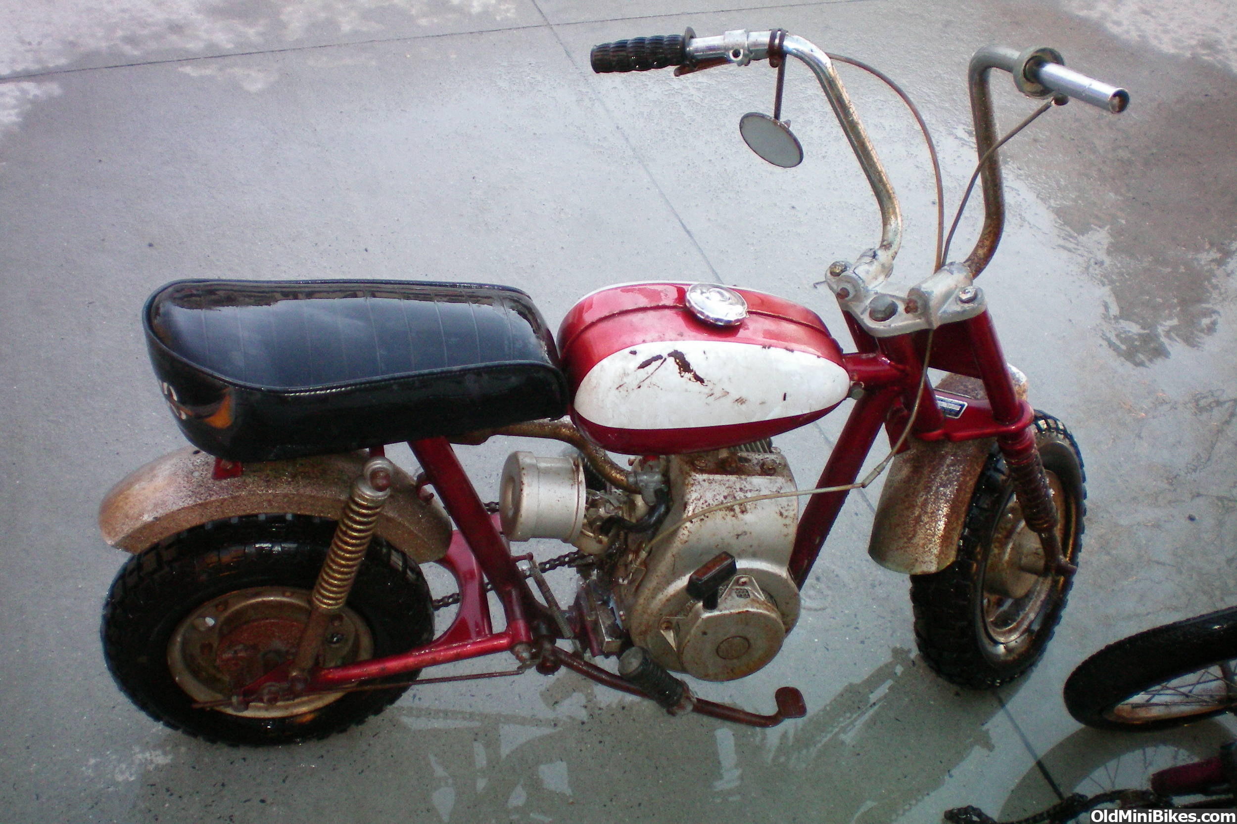 Toyoco mini bike parts and decals