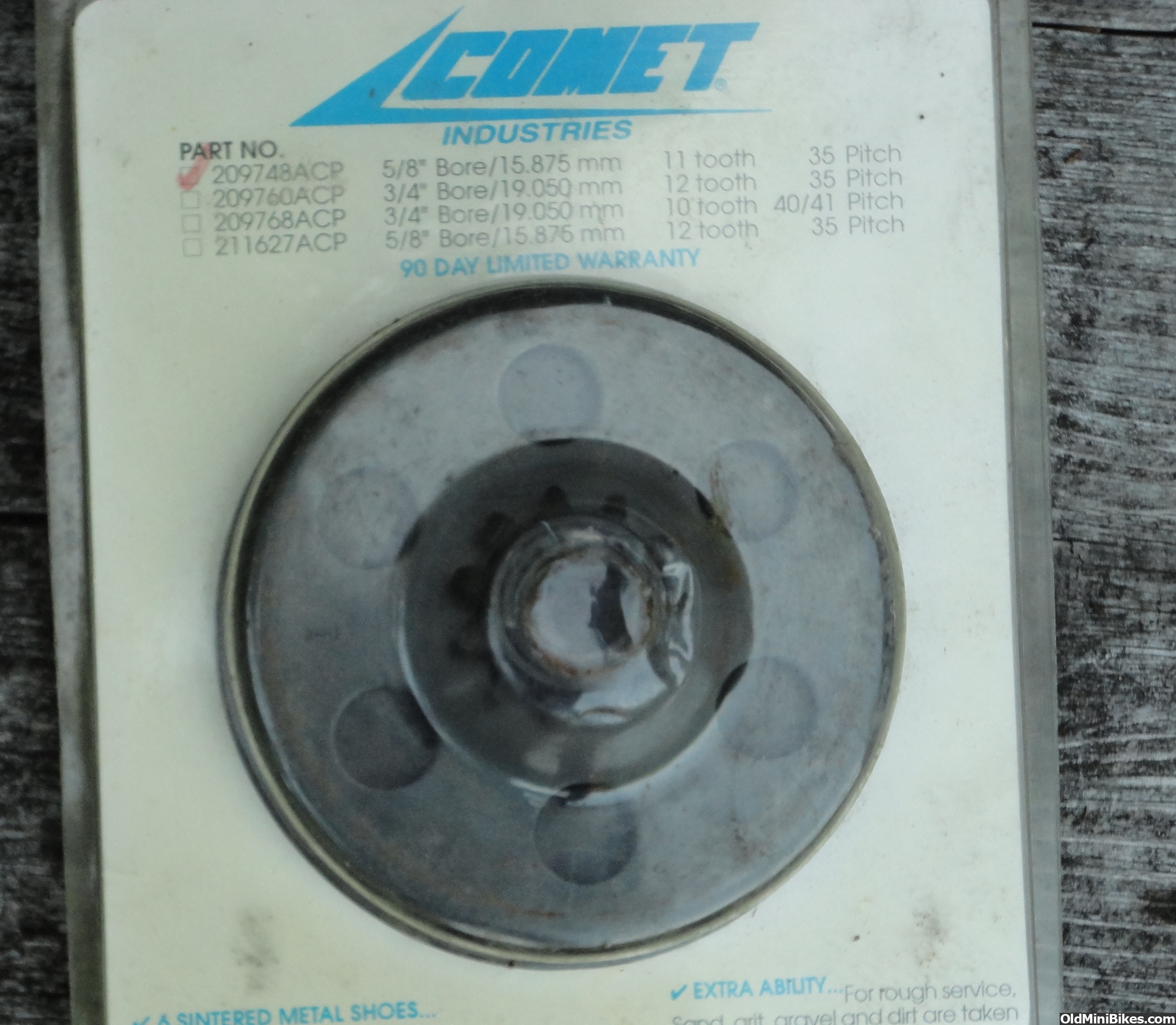 NOS Comet clutch