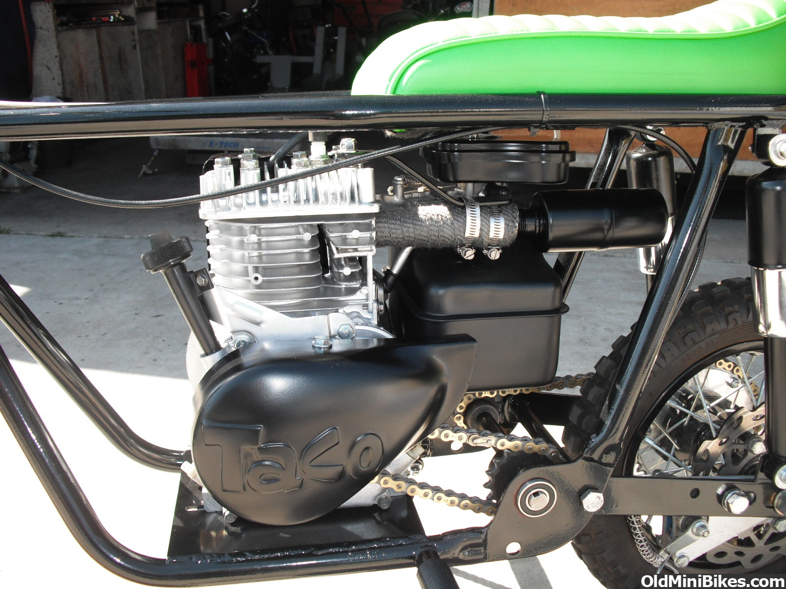 TACO 100 FRAME,FORKs,SWING ARM AND SHOCKS