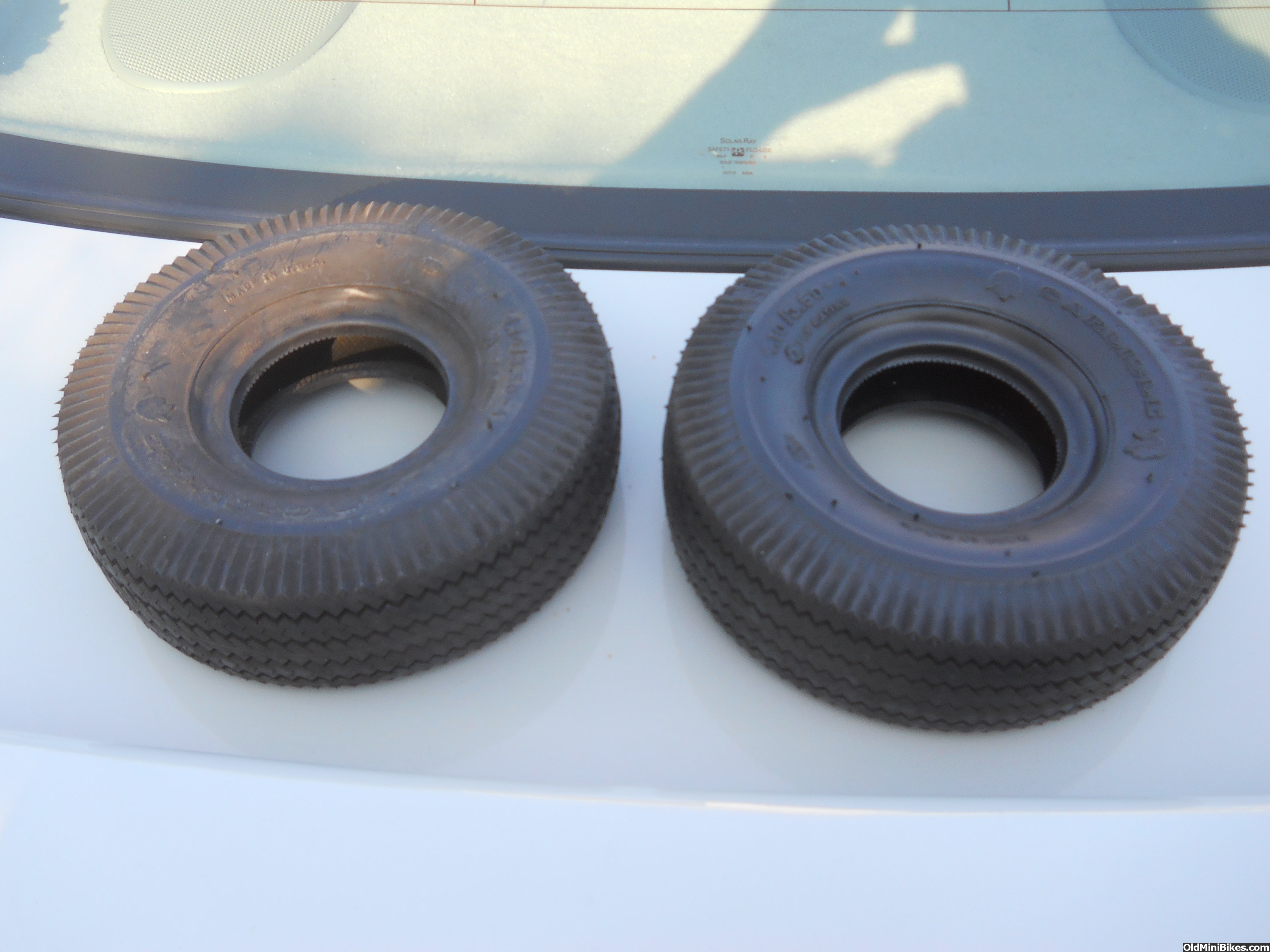 FS NOS Carlisle Double Indian Head Sawtooth Tires