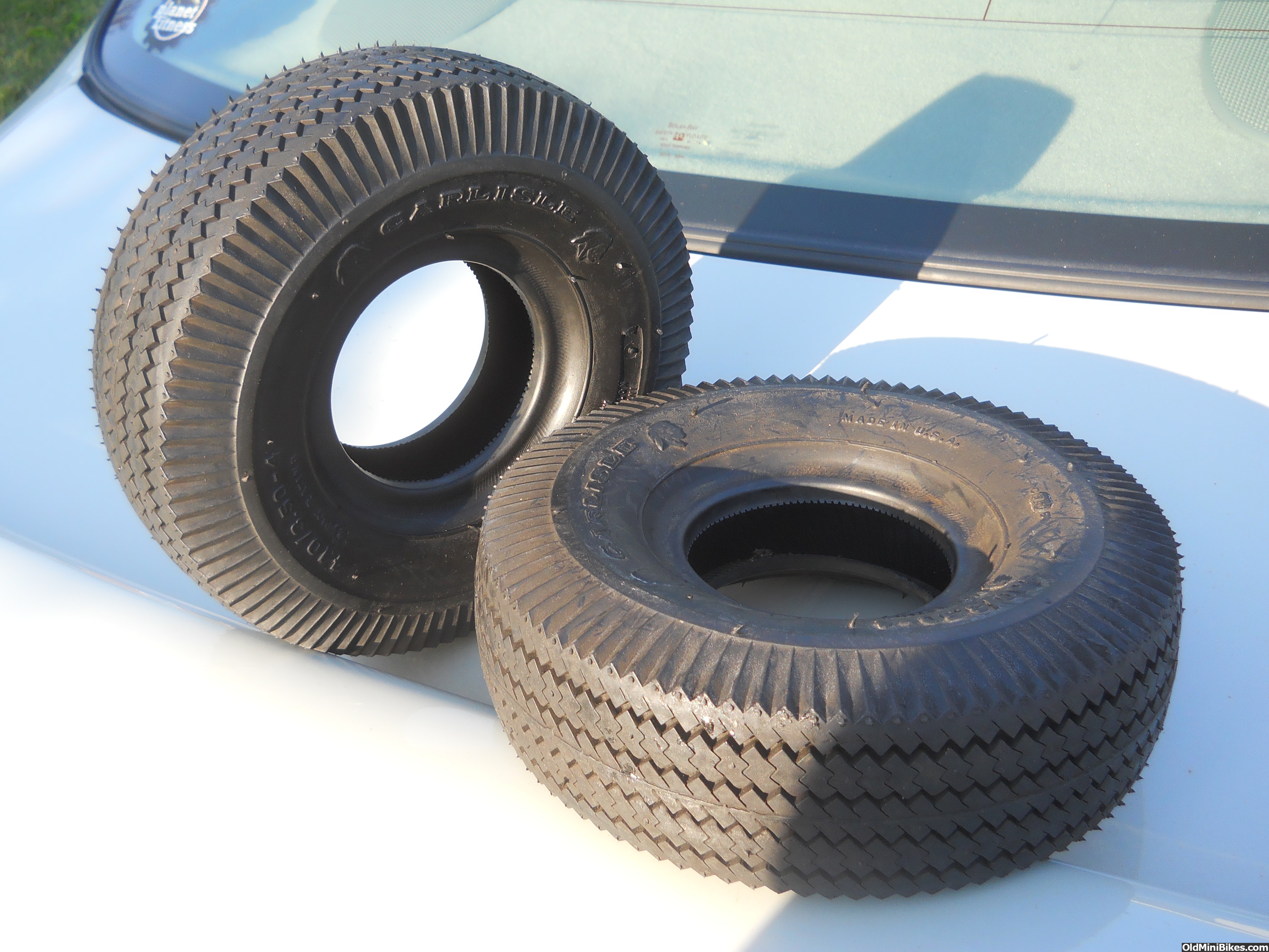 FS NOS Carlisle Double Indian Head Sawtooth Tires