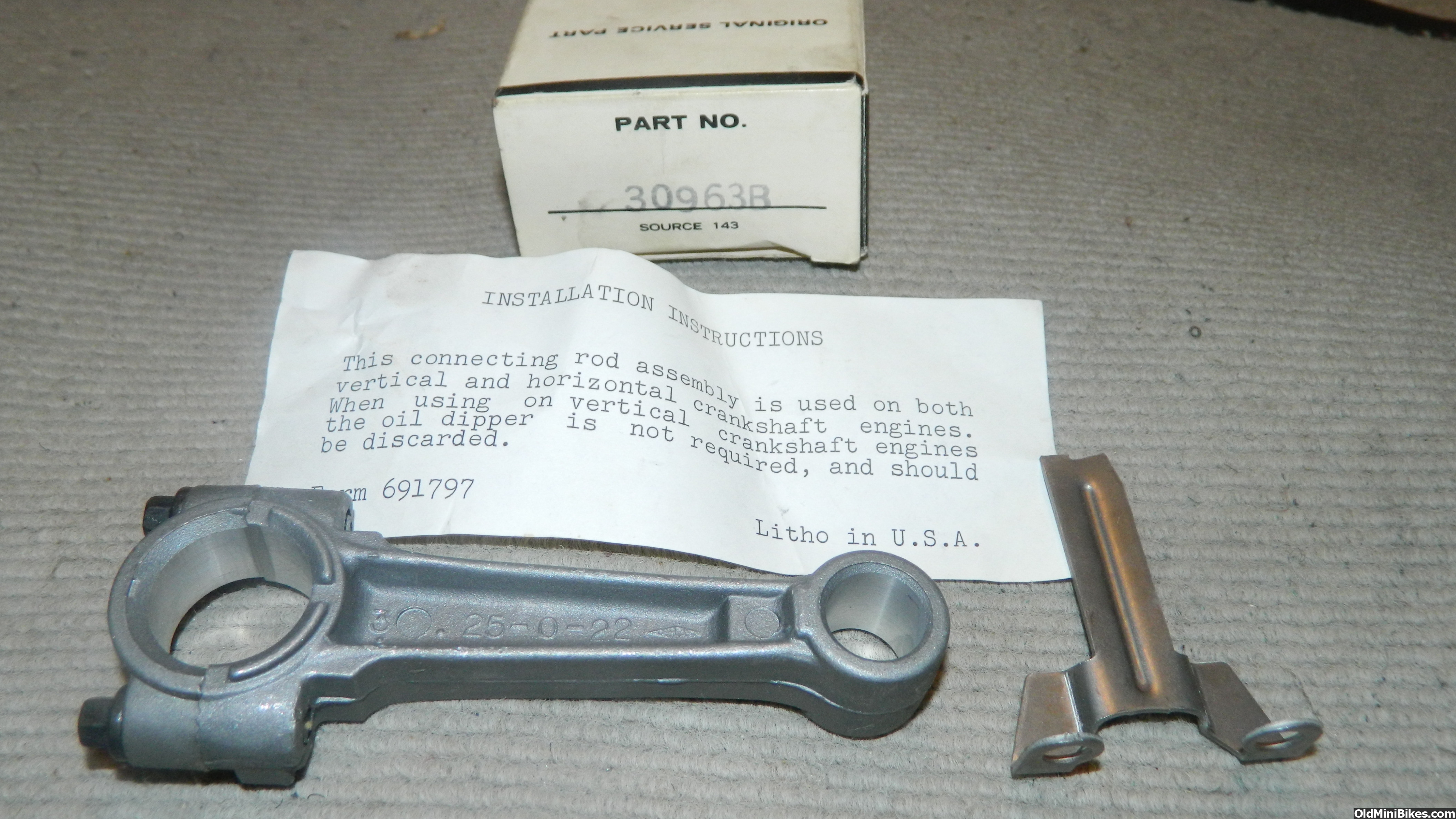 NOS Tecumseh Connecting Rod H30 H35