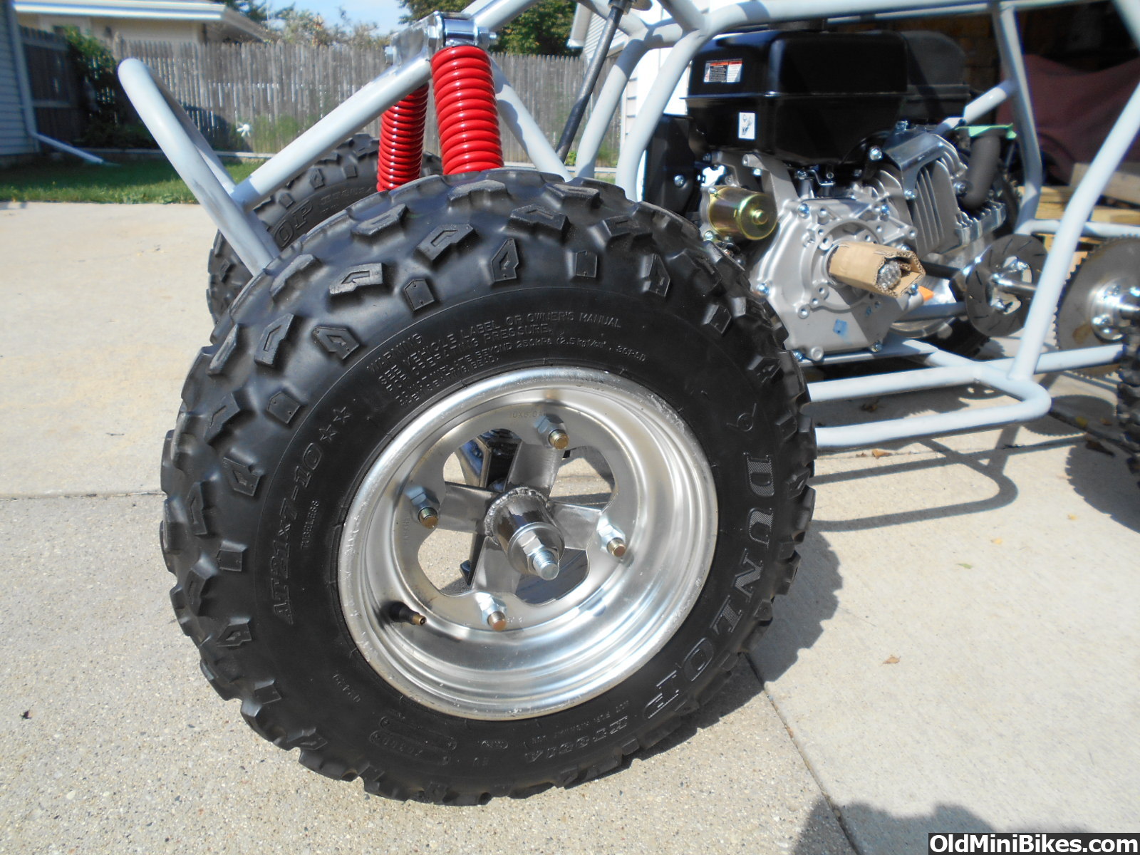 Fat Tire Mini Bike Build Hub Challenges