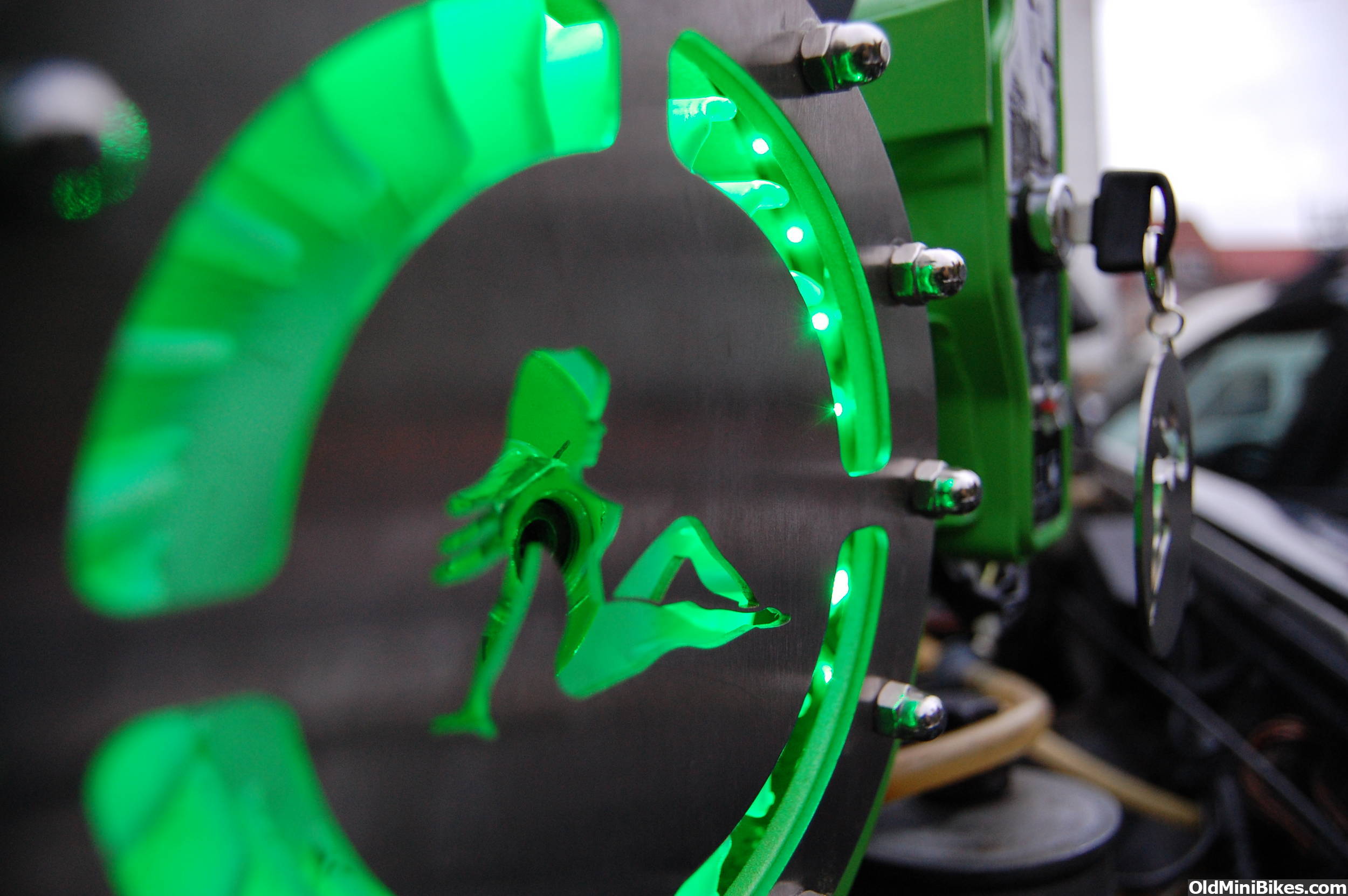 The German Without A Bike OldMiniBikes