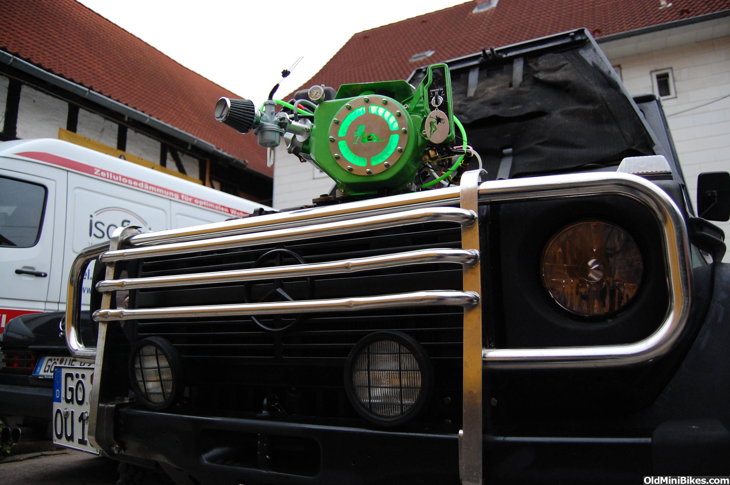 The German Without A Bike OldMiniBikes