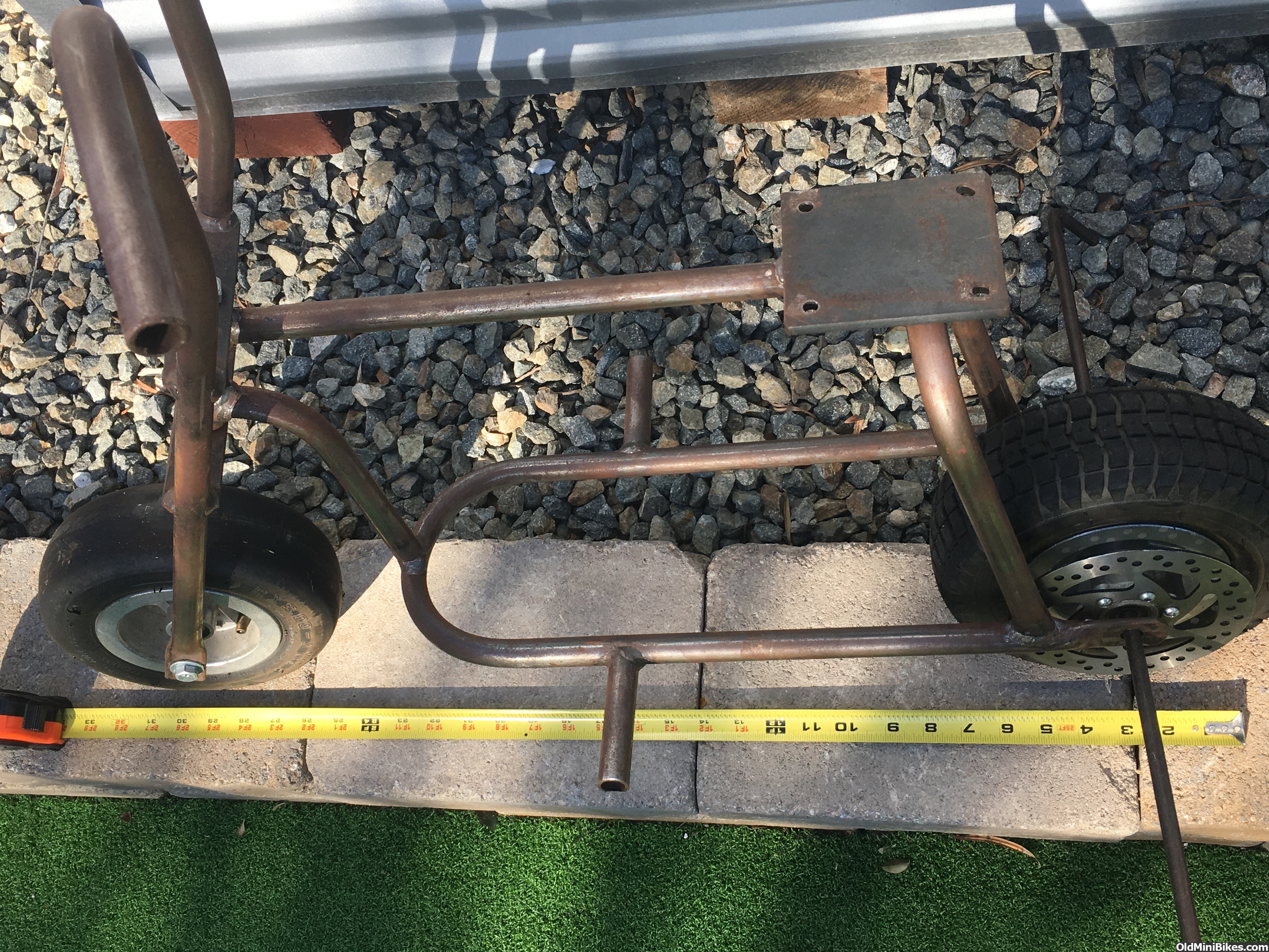 Mini mini bike frame