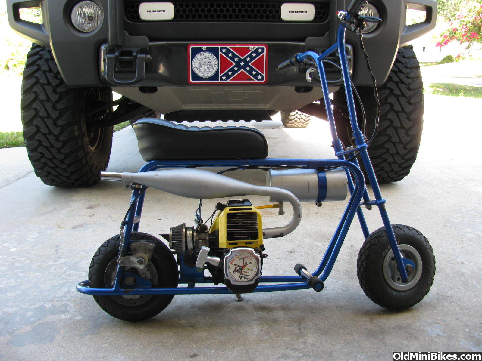 mini bike pipe
