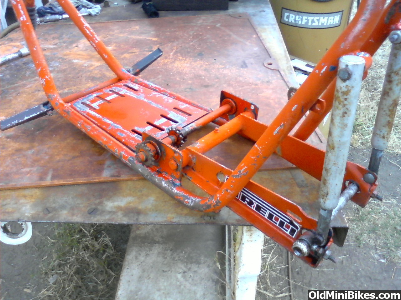 Early swing arm Bonanza find