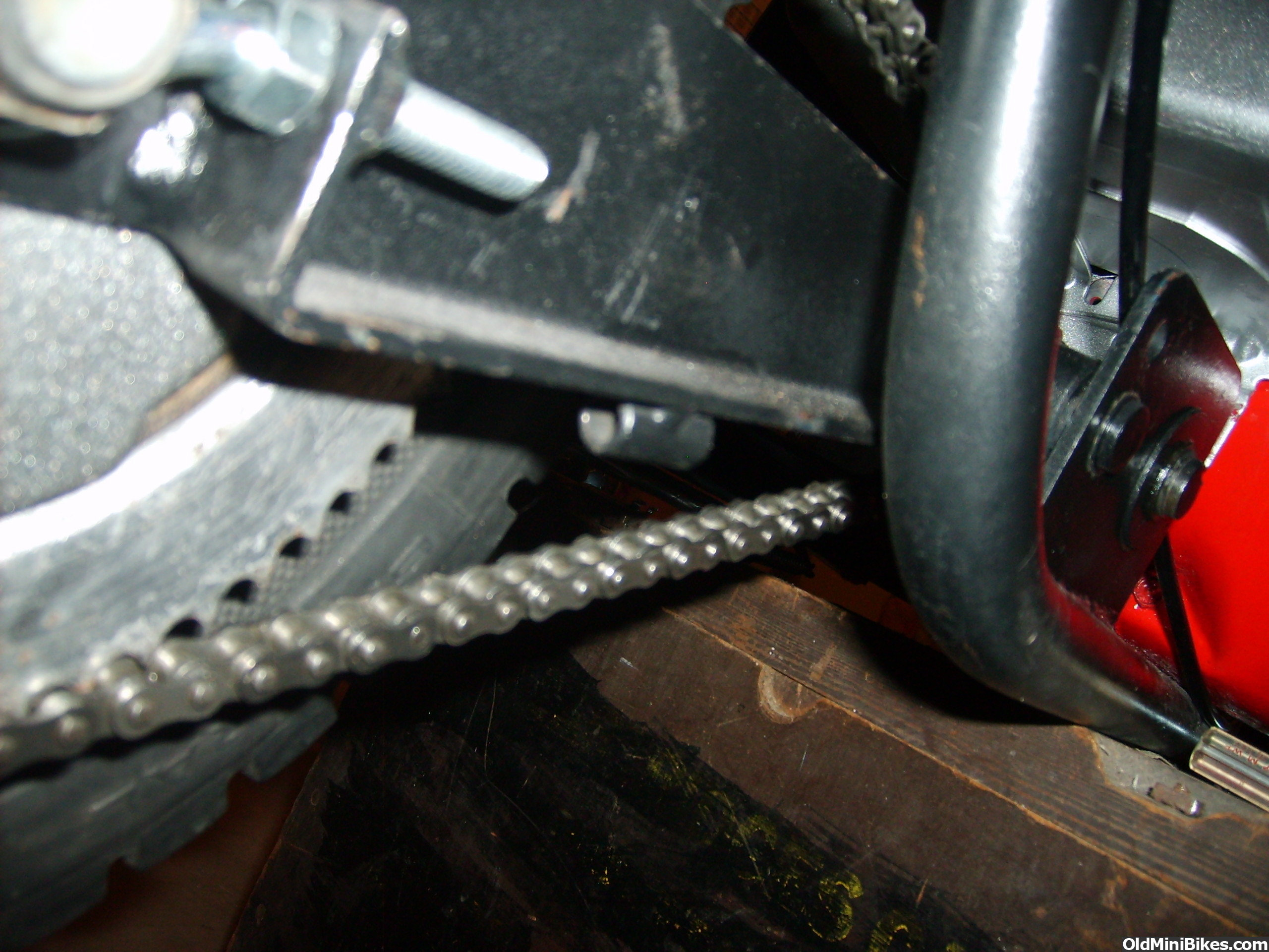 OldMiniBikes's brake cable anchor????