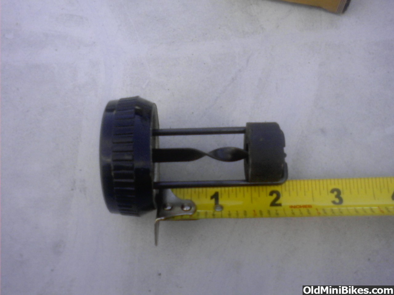 NOS Vintage Briggs fuel gauge small depth