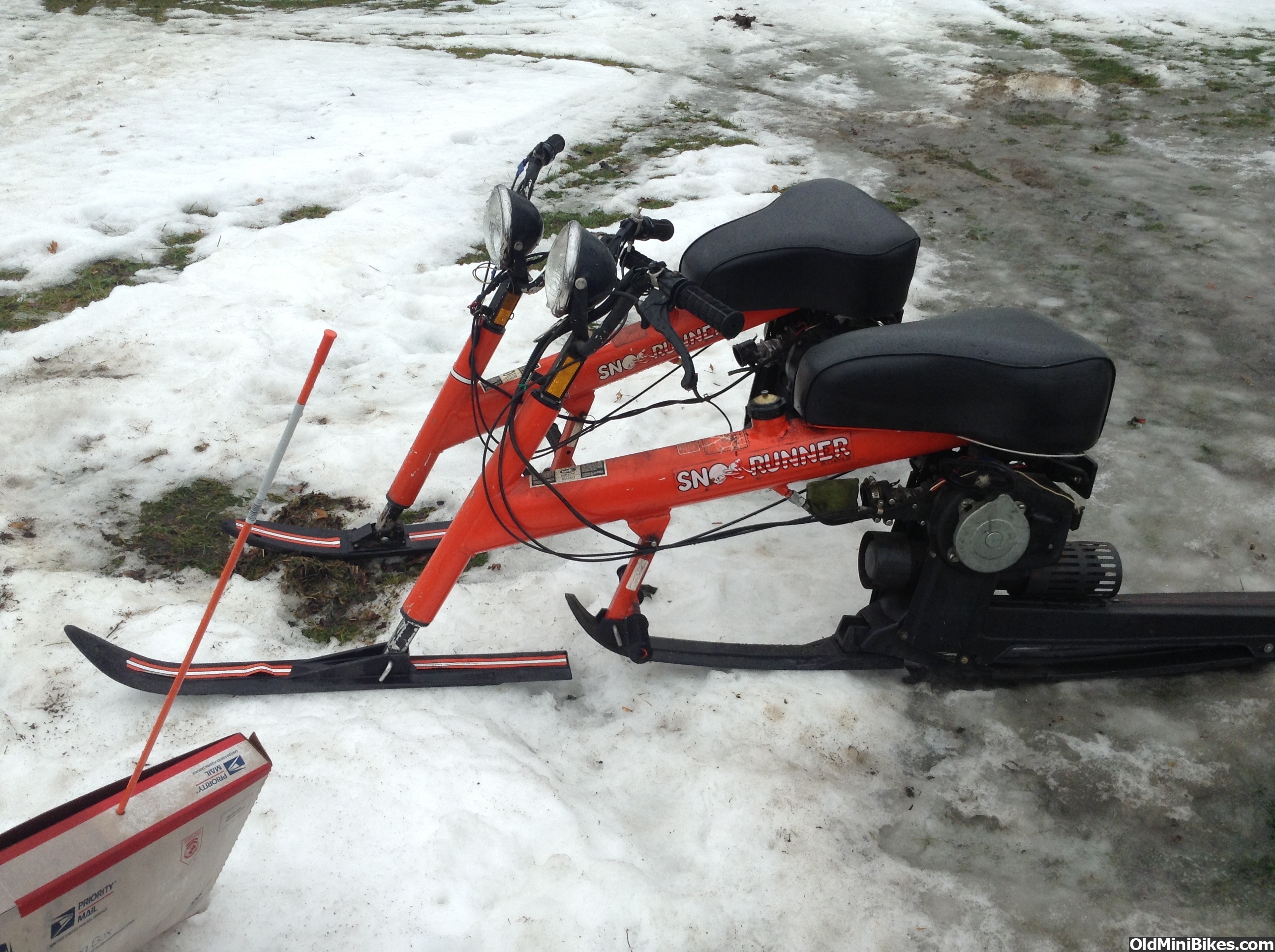 Old school honda mini bikes