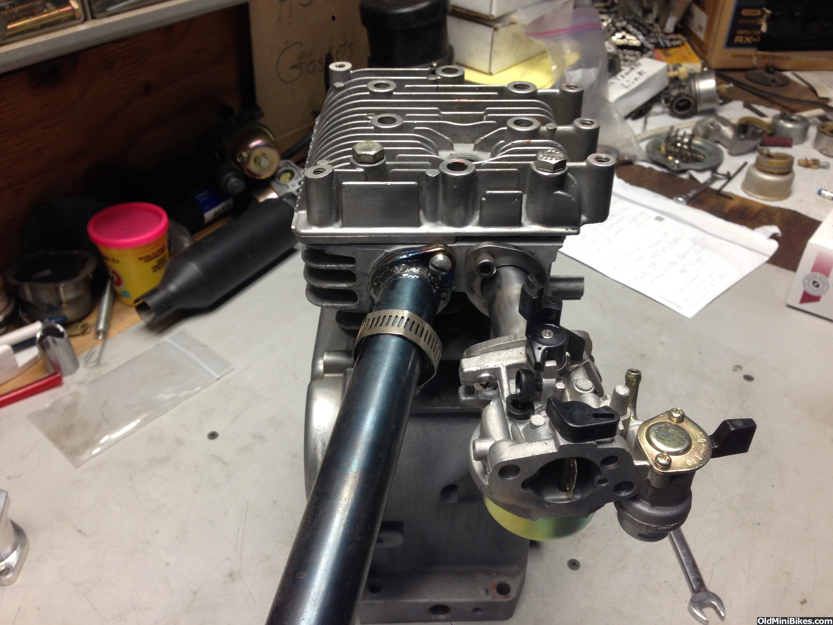 Carb options on Briggs 5hp
