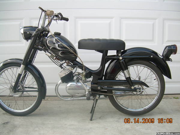 vintage 1965 M 50 Harley Davidson Aermacchi OldMiniBikes