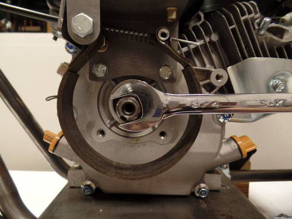 3/4" Wrench to measure crankshaft