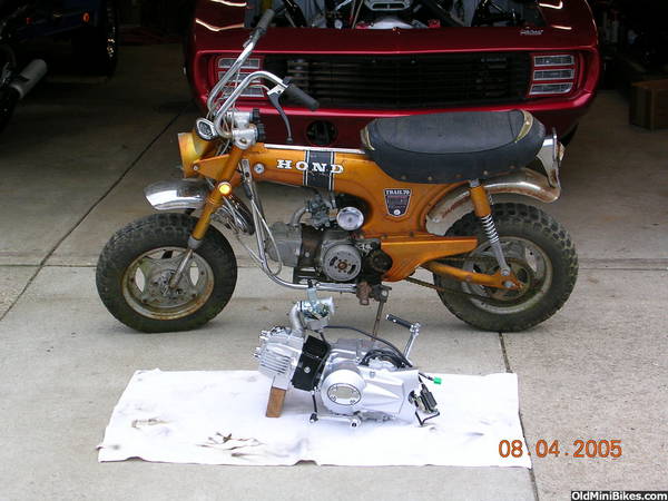Now on to finish my 1971 Honda CT-70 project: