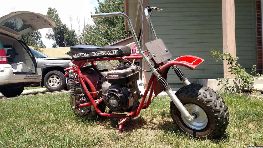 Serengeti Badger project... To build, or save, for 2018 OldMiniBikes