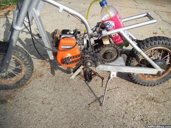 weed eater motor on bike