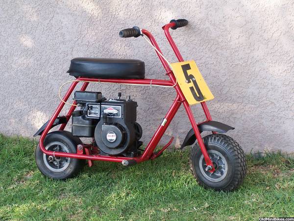 What is a small frame minibike? (name) | OldMiniBikes.com