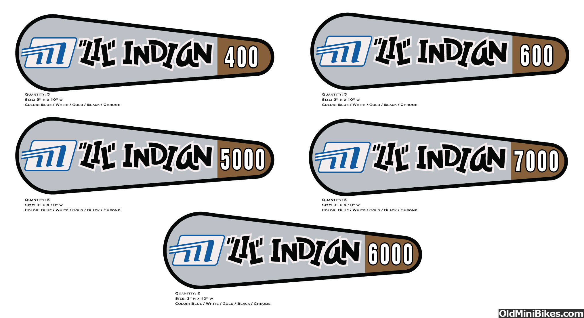 Lil Indian Clutch Guard Decals