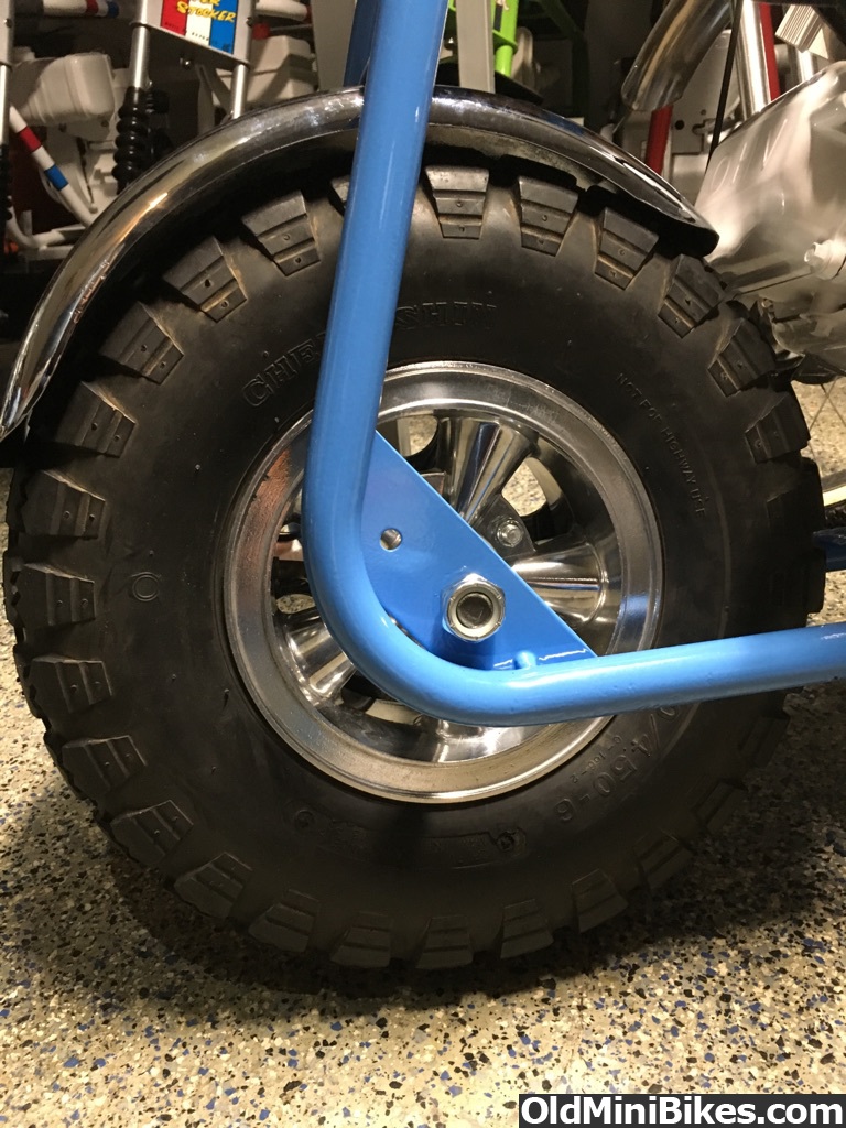 Ruttman Spyder tire sze?