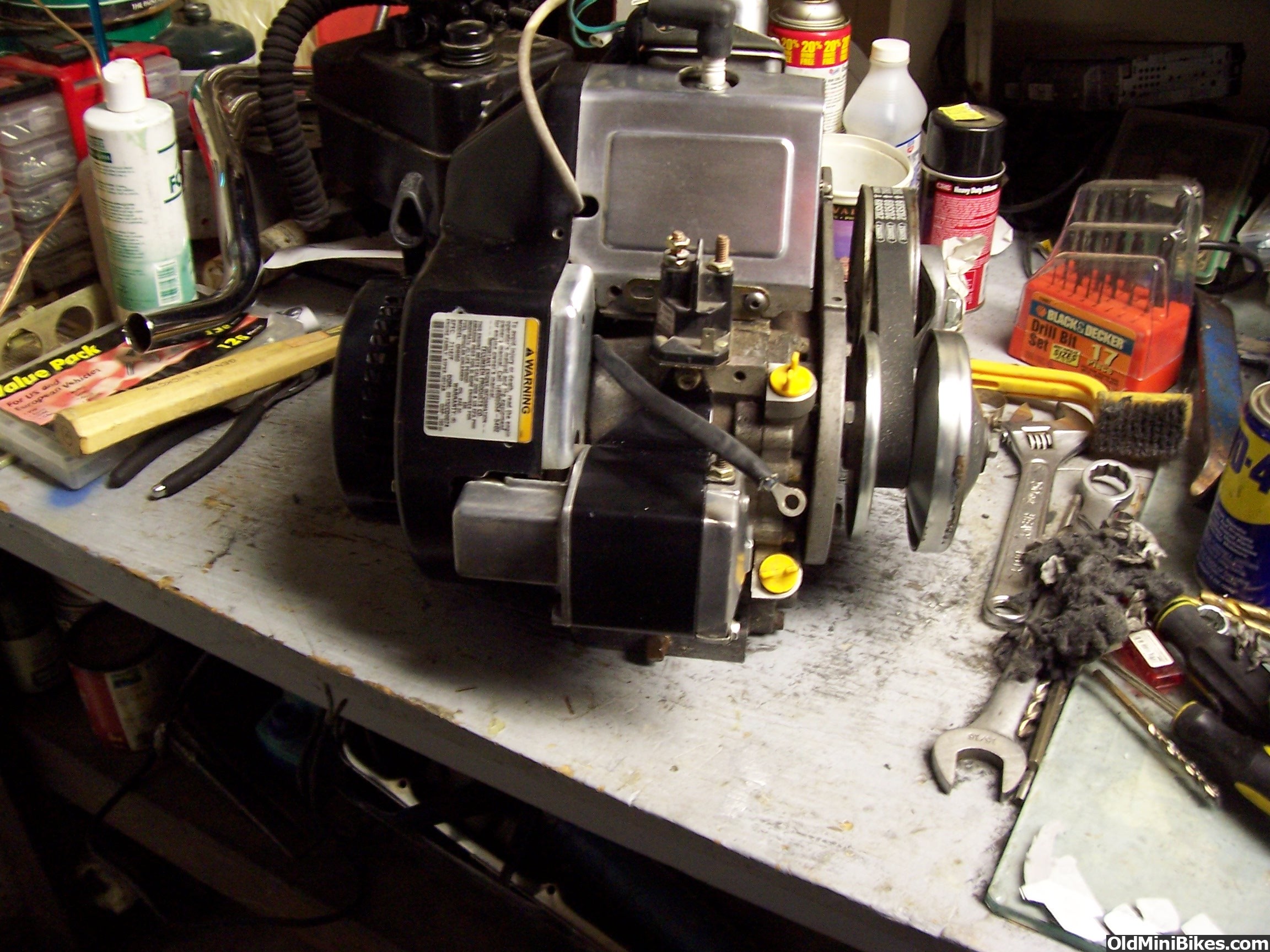 power sport 6hp electric start question