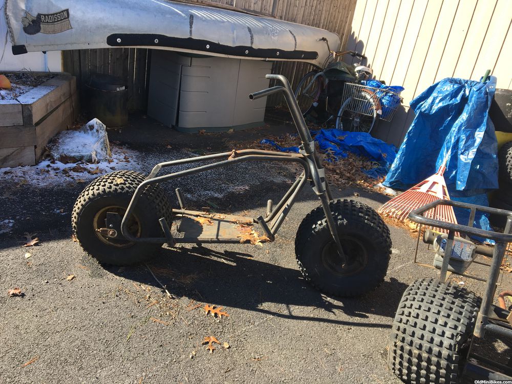 homemade mini bike frame