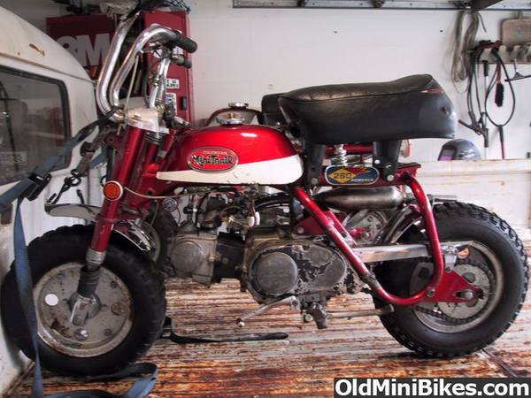 1971 Honda Z50 K2 mini trail 450 in Florida OldMiniBikes