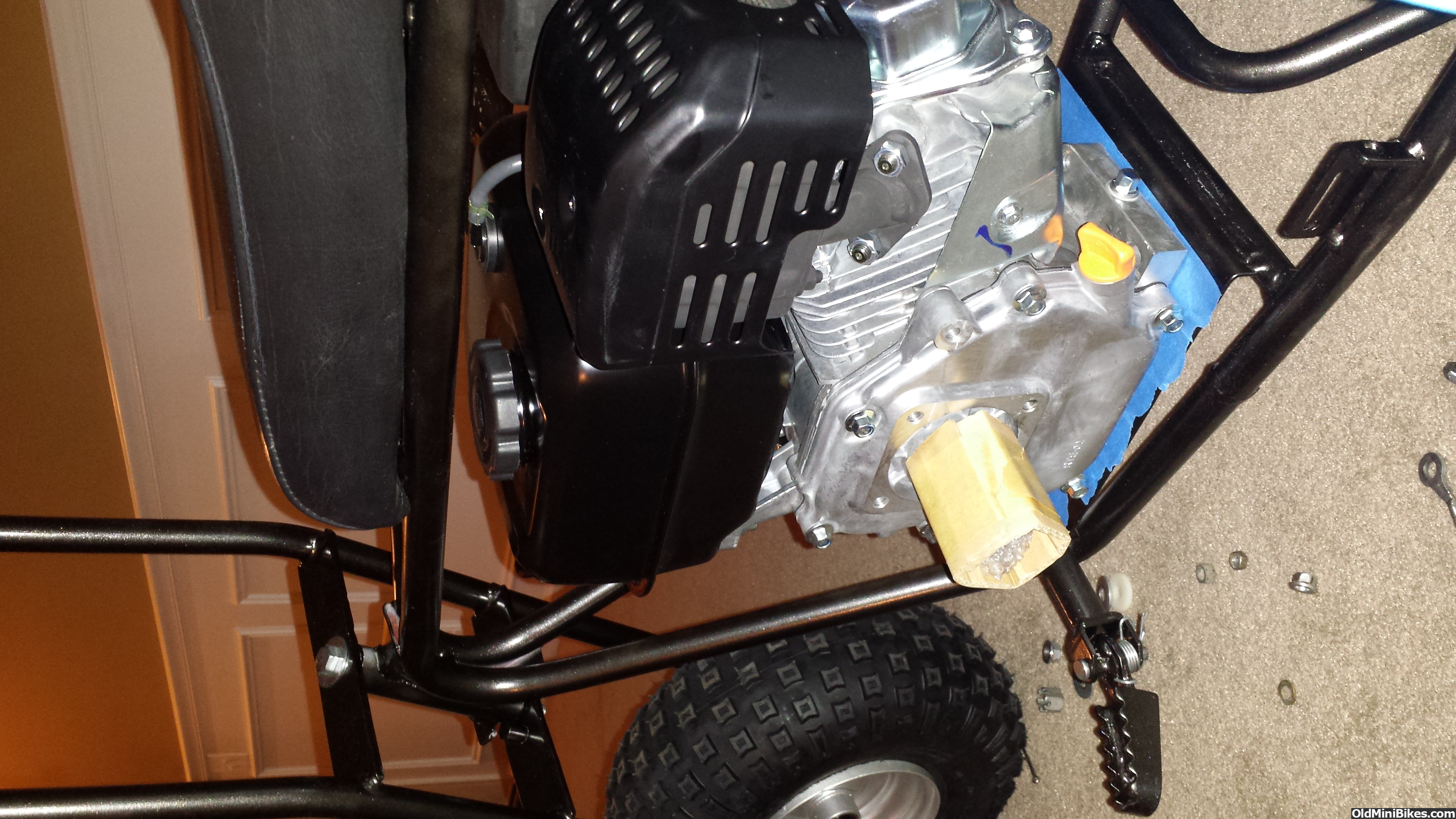 Predator 212 gas cap frame gap