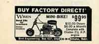 bird mini bike pictures