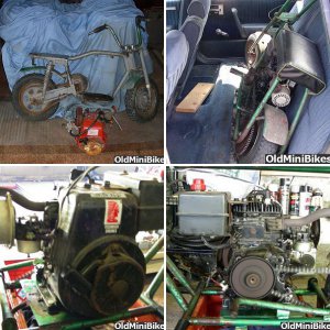 MWminibike  3.5hp Techumseh